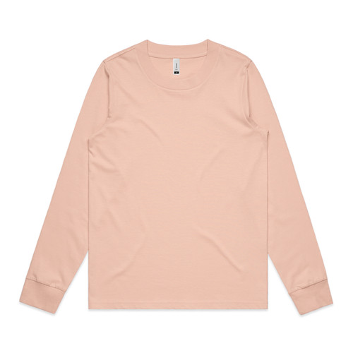 PALE PINK wo's-dice-l/s-tee-palepink